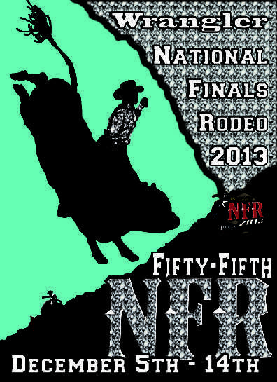 2013 Wrangler National Finals Rodeo Poster (NFR)